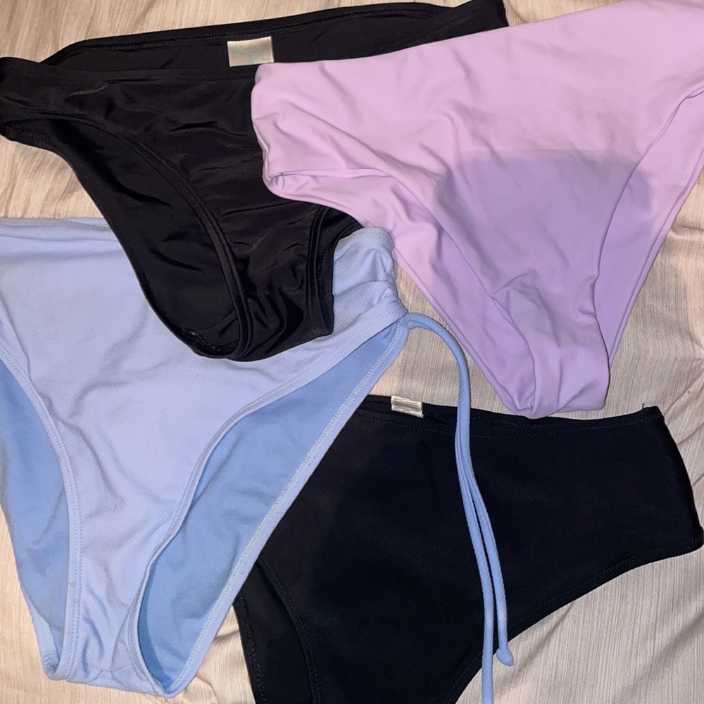 4 bathing suit bottoms
